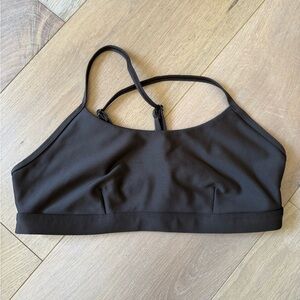 ALO Yoga Airlift Brown Sports Bra